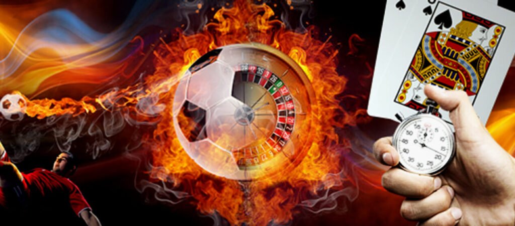 Tampilan meja poker di pasar bola dengan antarmuka lokal